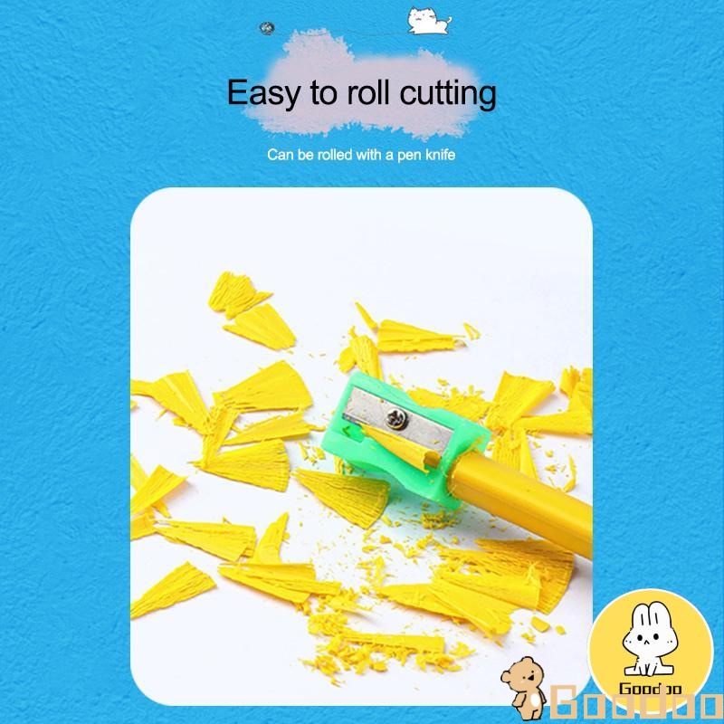 Krayon Plastic Sekolah 6/12/24 Warna/Crayon Oil Pastel /Crayon Plastik/Cerah Bentuk segitiga ergonomis tidak beracun bisa dicuci -DOO