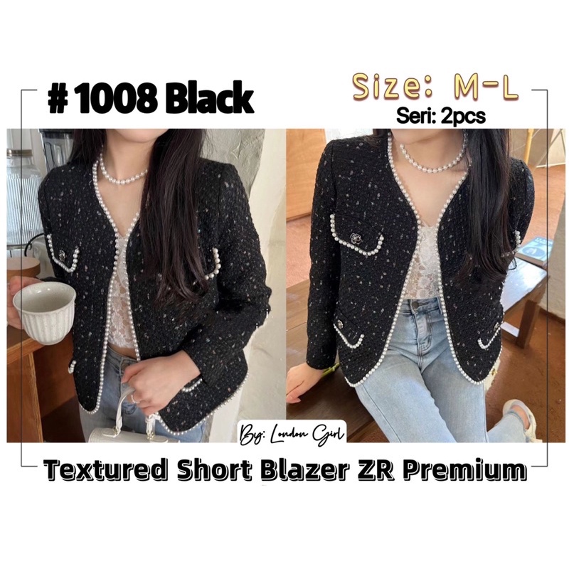 BLAZER TWEED IMPORT ADA FURING by LONDON GIRL