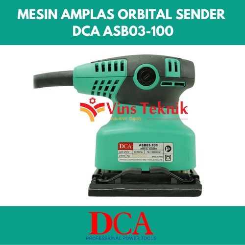 Mesin Amplas Orbital Sander Asb 03-100 Dca Asb03-100