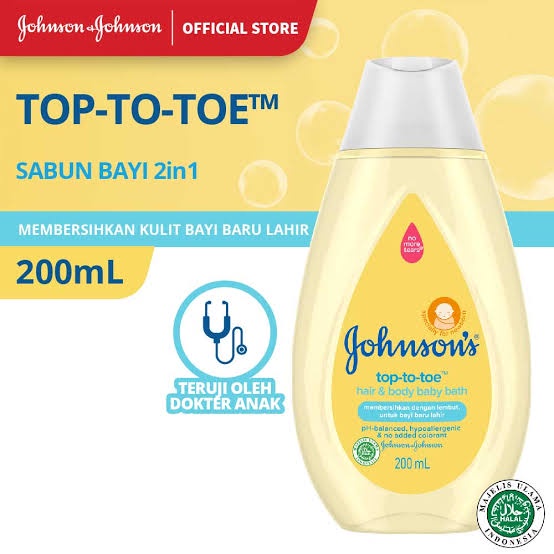 Johnsons Baby Bath 200ml All varian BOTOL ORIGINAL-BPOM (EXP OKT 2023)