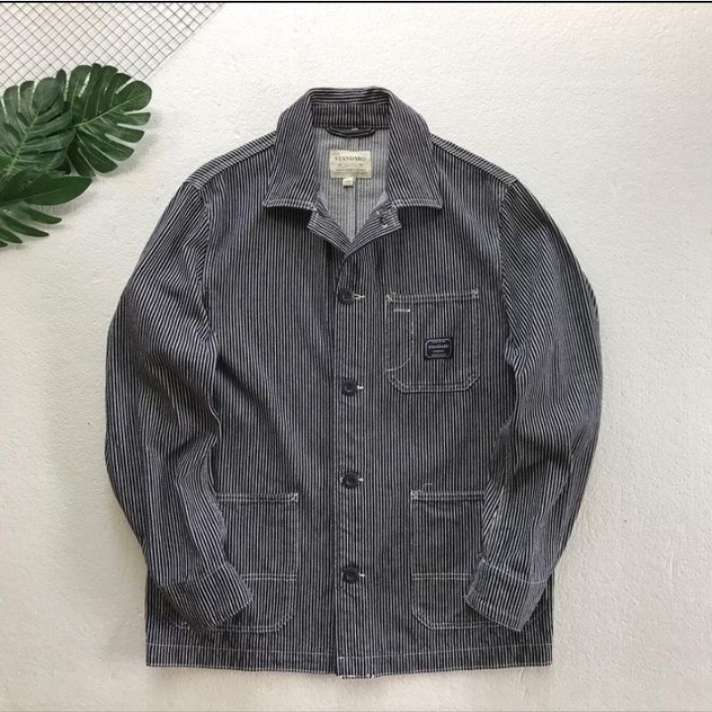 OUTER WABASH HICKORY CHORE JACKET