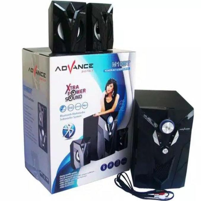 SPEAKER AKTIF ADVANCE M10BT SPEAKER BLUETOOTH HOME TEATER ERF546T
