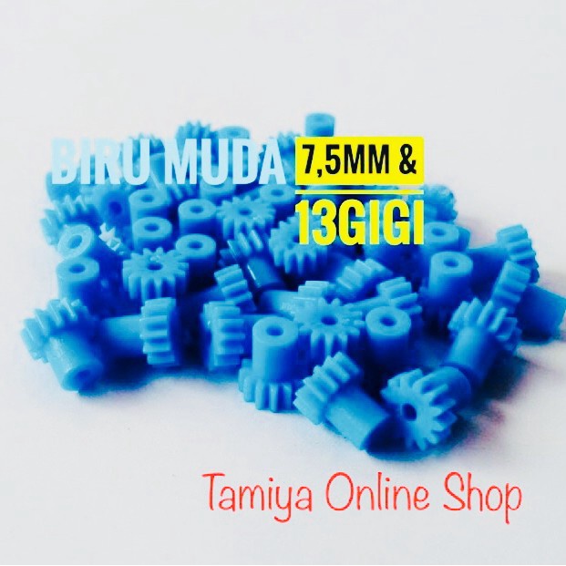 Gear Tamiya 13T isi 10 Gear Langsung Gir Tamiya Gear Dinamo Gir 13T