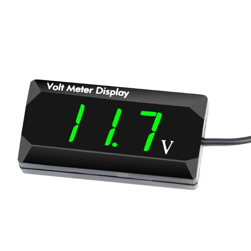 Btsg Voltmeter Digital DC5V Ke 19.9V Digital Voltmeter Voltage Panel Meter Untuk Mobil