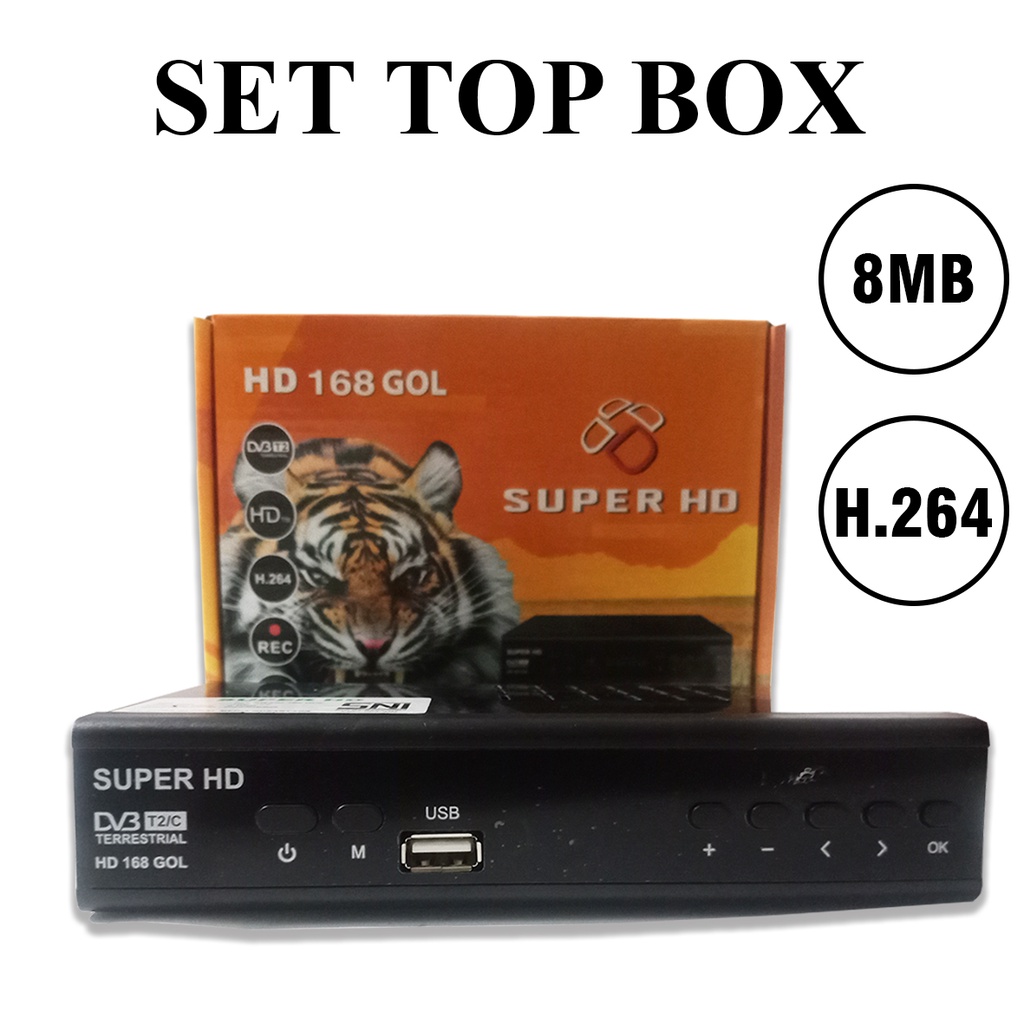 Set Top Box SNI Harimau & Komodo