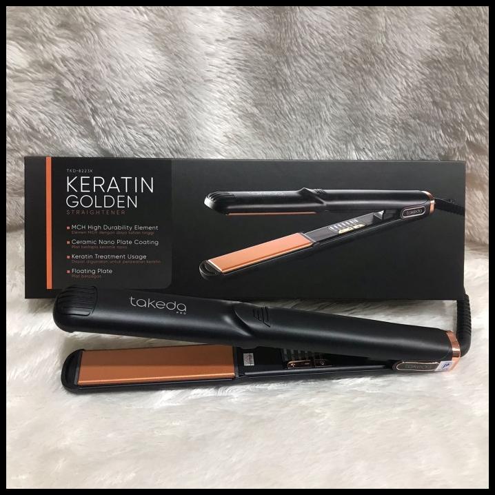 Promo Takeda Catok Keratin Golden Keratin Straightener