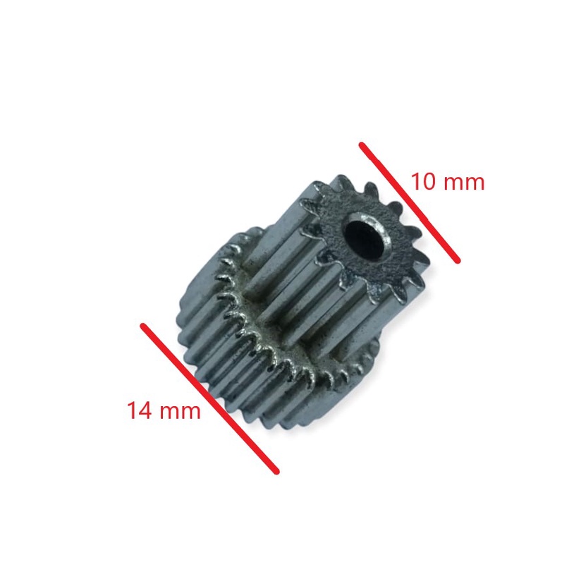 Gear untuk tv Indash Motorized besi