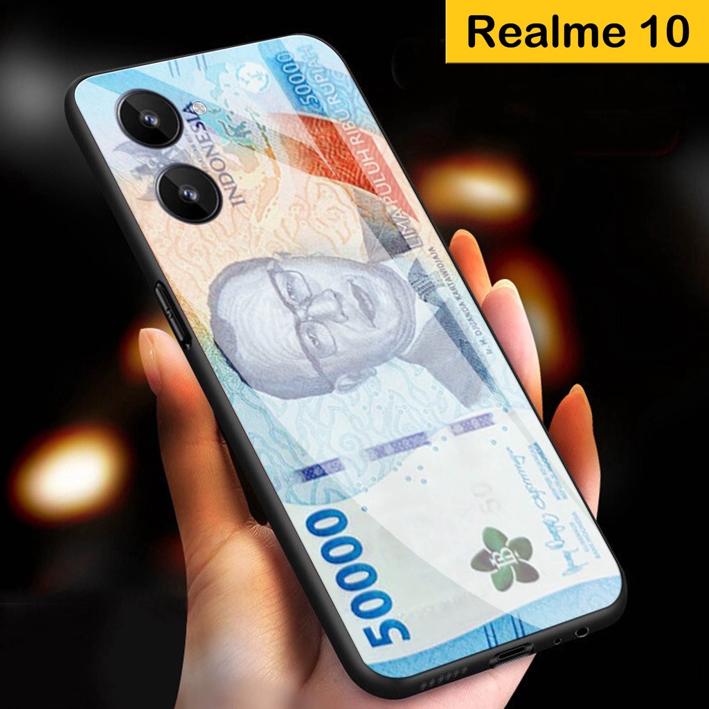 Softcase Glass [S102] REALME 10 4G - casing pelindung - REALME 10 4G - pelindung handphone - REALME 