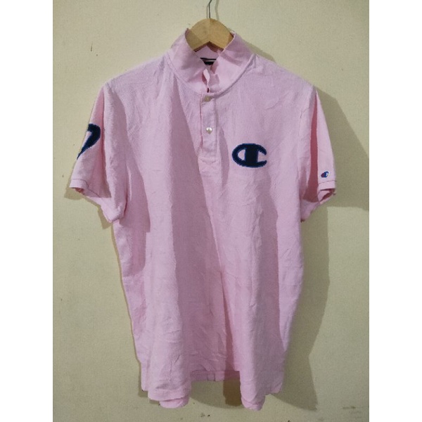 kaos polo champion big logo