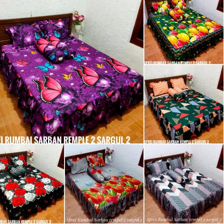 First Now Sprei Rumbai Homemade Motif Karakter Sprei Rumbai Halus Tidak Luntur