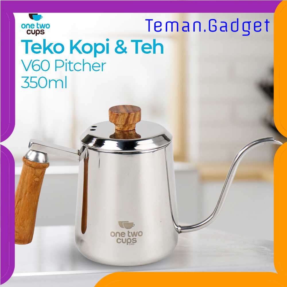 TG - DPR One Two Cups Teko Kopi Teh V60 Pitcher Stainless Steel - C055