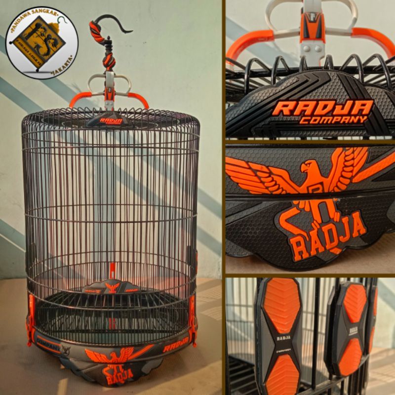 SANGKAR/KANDANG MURAI RADJA 3D CARBON