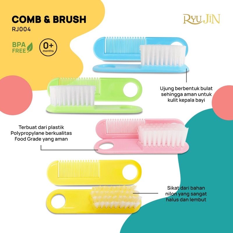 SISIR BAYI RYUJIN/COMB&amp; BRUSH/SISIR BAYI