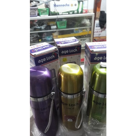 Thermos LED Stainless Steel AGE LOCK - Vacuum Temperature Termos 750 ml/ Termos TAHAN AIR PANAS