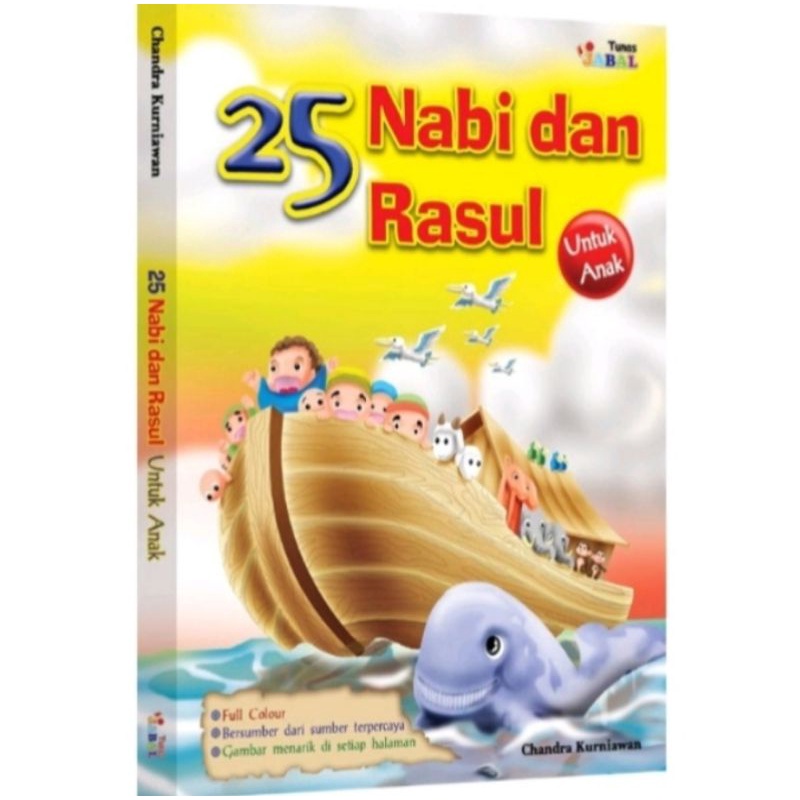 25 Nabi dan Rasul untuk Anak