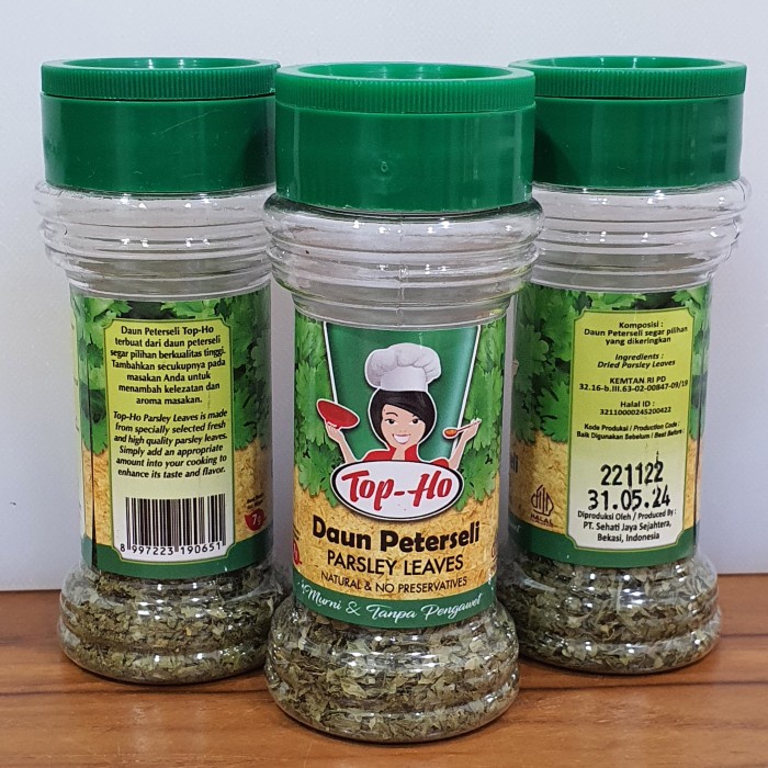 

TOPHO DAUN PETERSELI KERING / PARSLEY FLAKES 7g