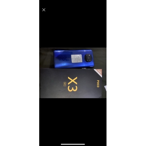 Poco X3 NFC 8/128 Blue second Fullset Original