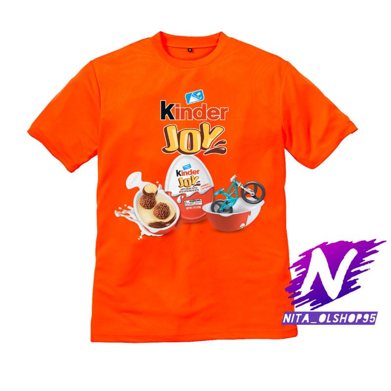 baju anak kaos anak gambar kinder joy