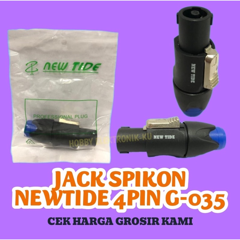 JACK SPEAKON JEK SPIKON NEWTIDE 4PIN G035