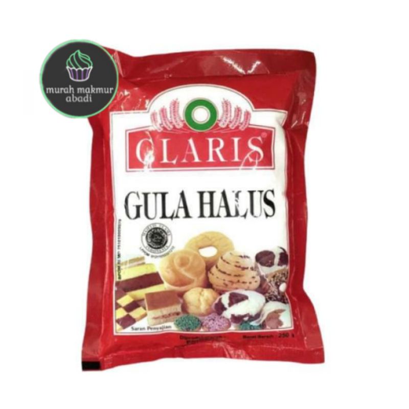 

GULA HALUS CLARIS MERAH 250GR