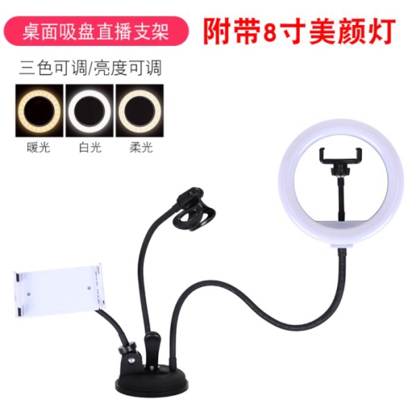 

Jual LED Selfie Ring Fill Light 8 Inch with 2xHolder - Black Berkualitas