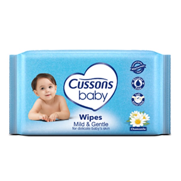 cussons wipes mild & gentle 10s