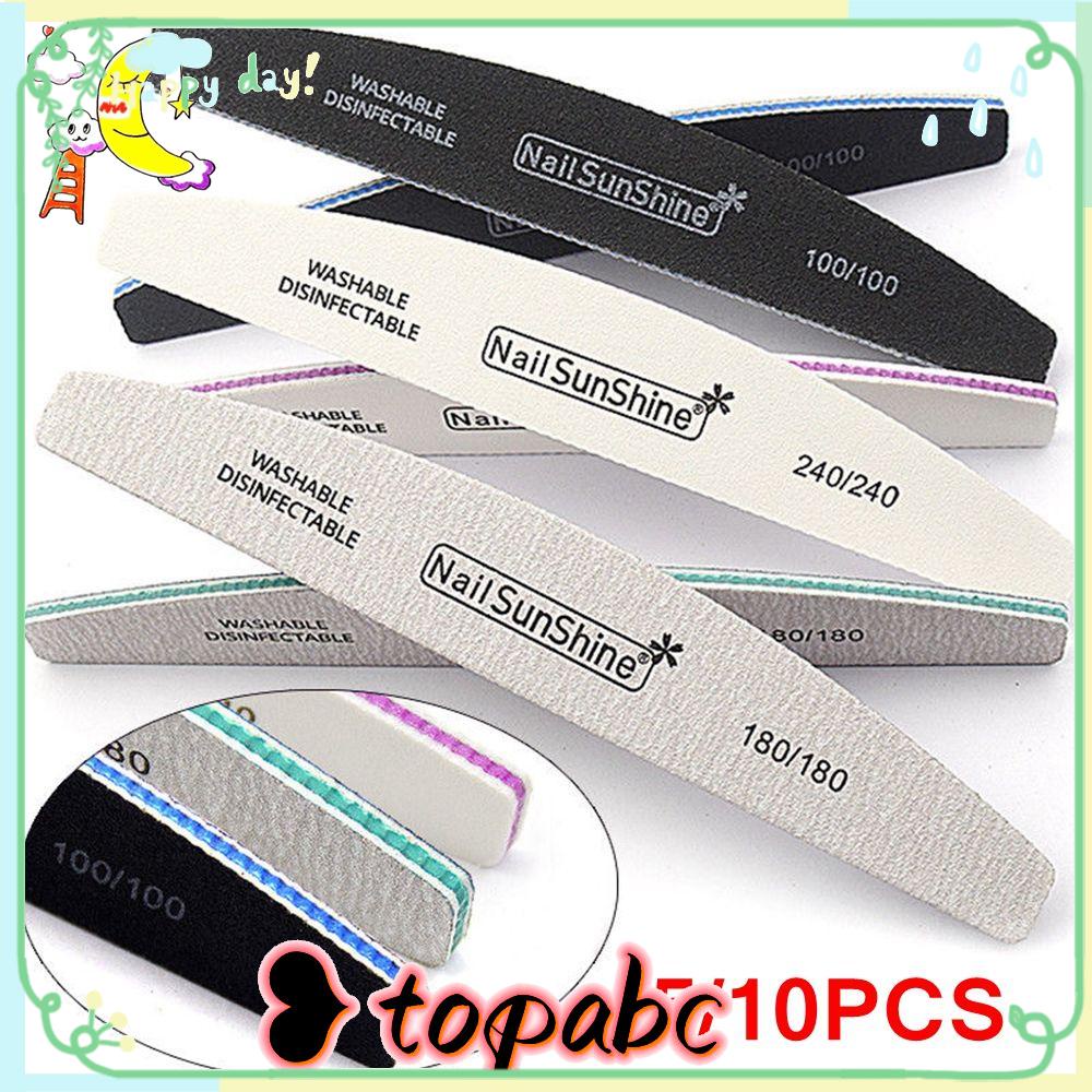 TOP Nail Files Professional Pedicure Beauty Tools Manicure