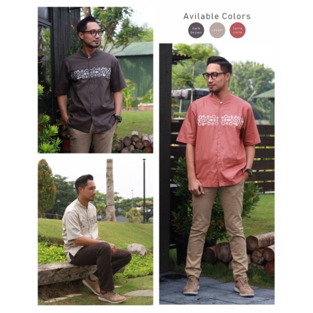 Dannis Koko Dewasa Lengan Pendek Bahan Katun K 220919 Ukuran L