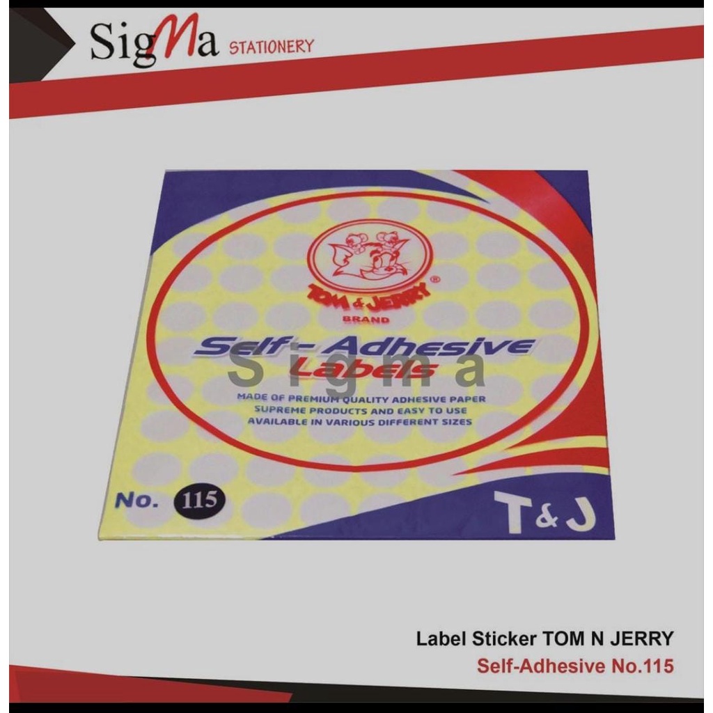 

Tom n Jerry Label Putih 115 (Pad)