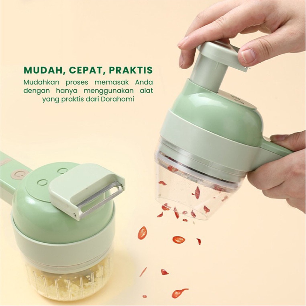 Blender 4in1 Food Chopper Low Carbon Life Blender Multifungsional Blender Serbaguna