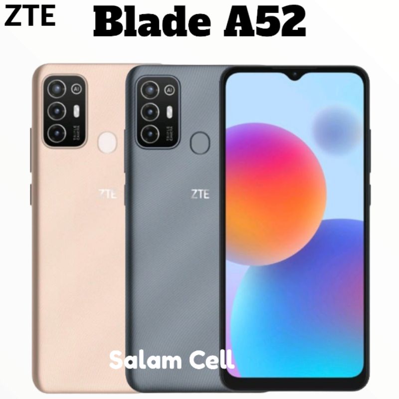 ZTE Blade A52 Ram 4/64GB Baterai 5.000mAh Original zte Garansi Resmi