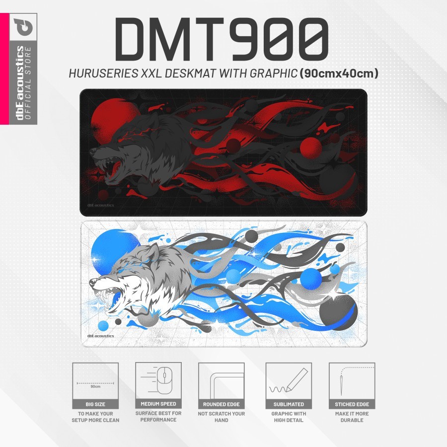 dBE DMT900 / DMT 900 Deskmat Cloth Gaming Mousepad
