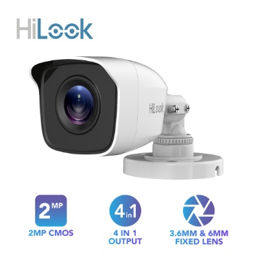 KAMERA CCTV INDOOR / OUTDOOR HILOOK 2MP THC-T120-P HiLook THC-T120 2 MP / 1080 P EXIR Turret Camera
