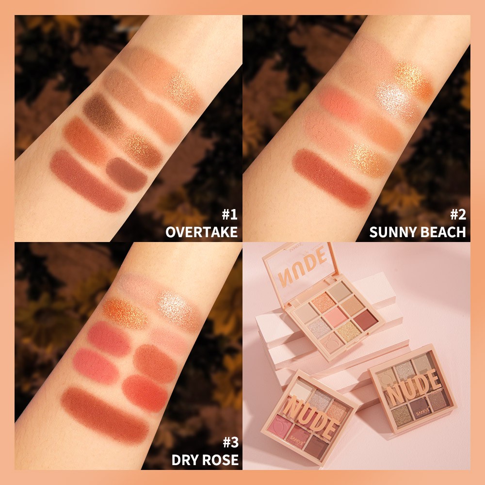 ❤ MEMEY ❤ SANIYE Nude Eyeshadow Palette E0924 ✔️BPOM