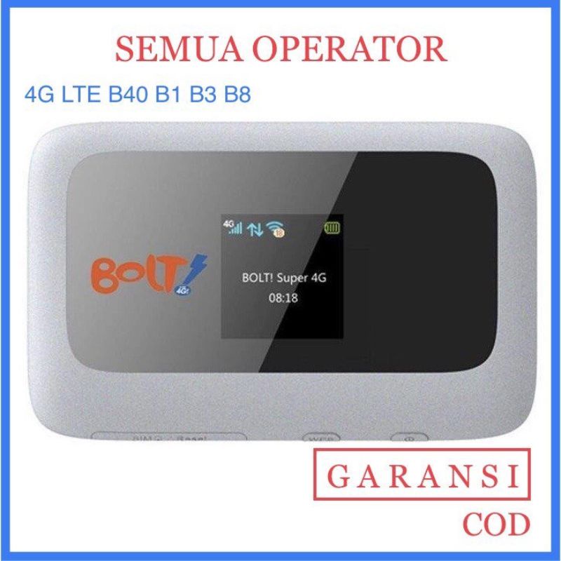 MODEM WIFI 4G ALL OPERATOR MIFI ZTE BOLT HYDRA