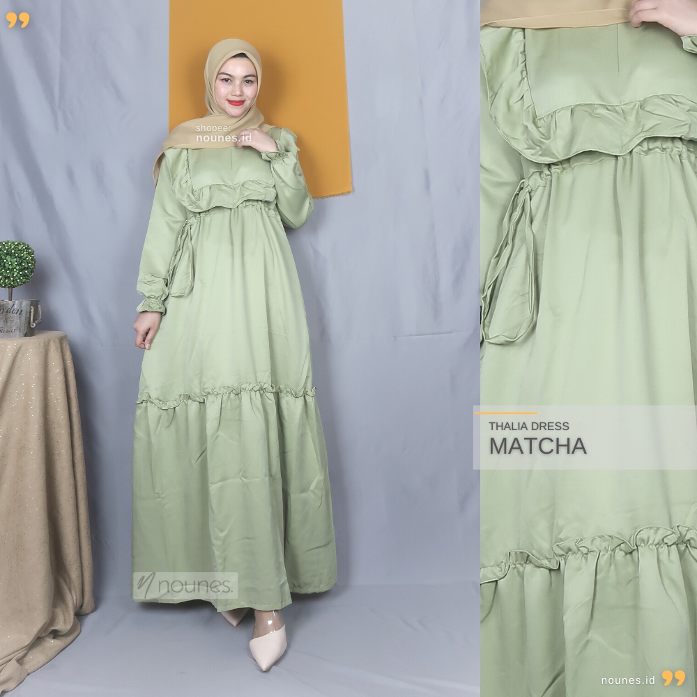 Nounes Thalia Plain Dress matt Maxmara Lux M L LD 98 104