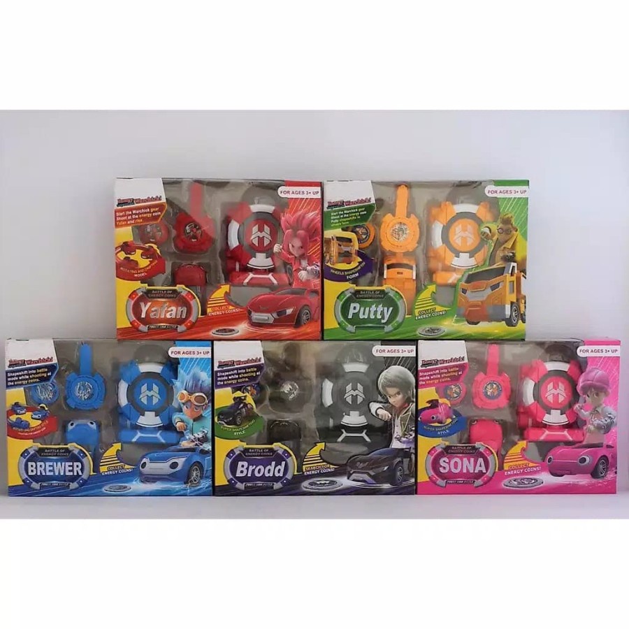 Mainan Power Battle Watch car / Robot Jam