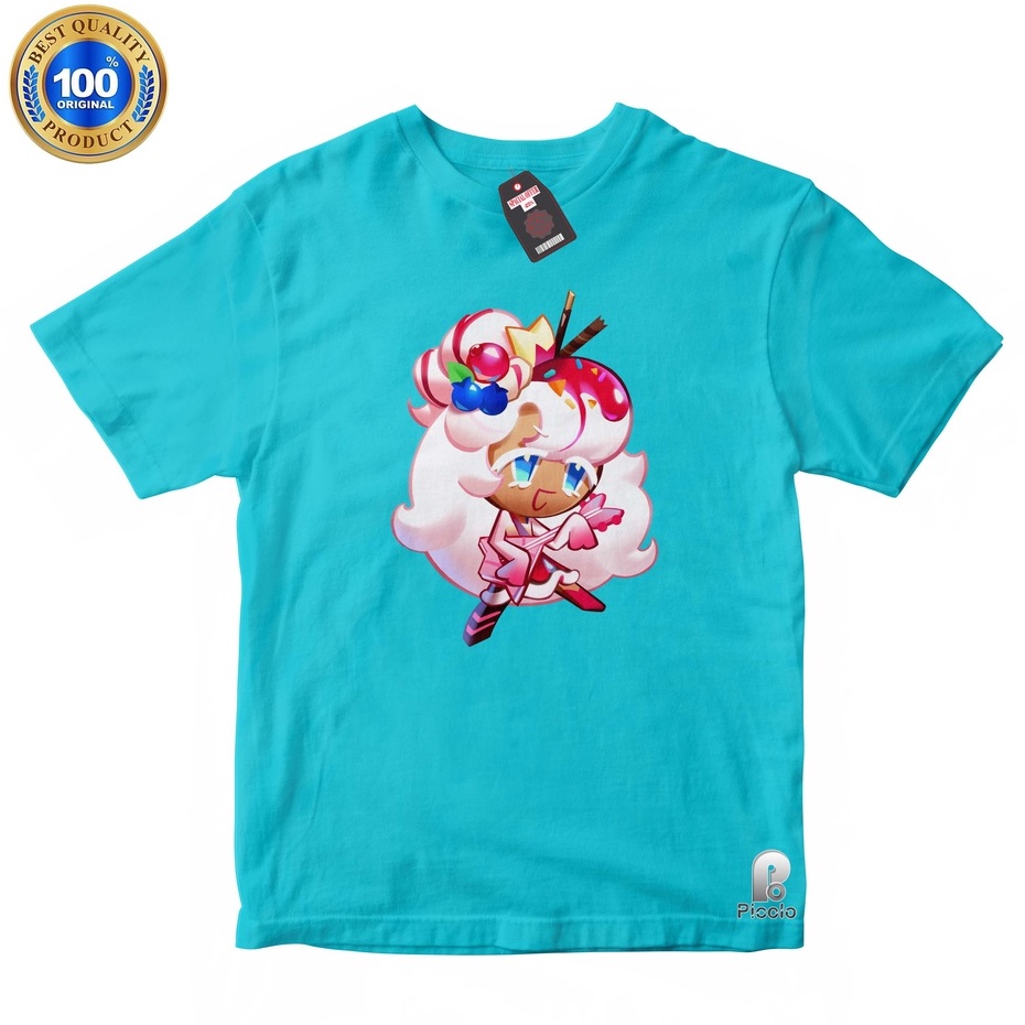 BAJU ANAK KAOS ATASAN ANAK MOTIF KARAKTER COOKIE RUN KINGDOM Bahan COTTUN (FREE NAMA)