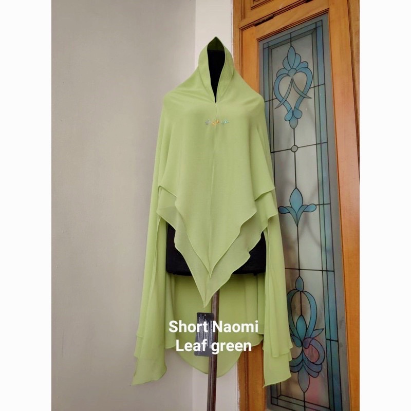 SALE khimar sisesa short naomi leaf green