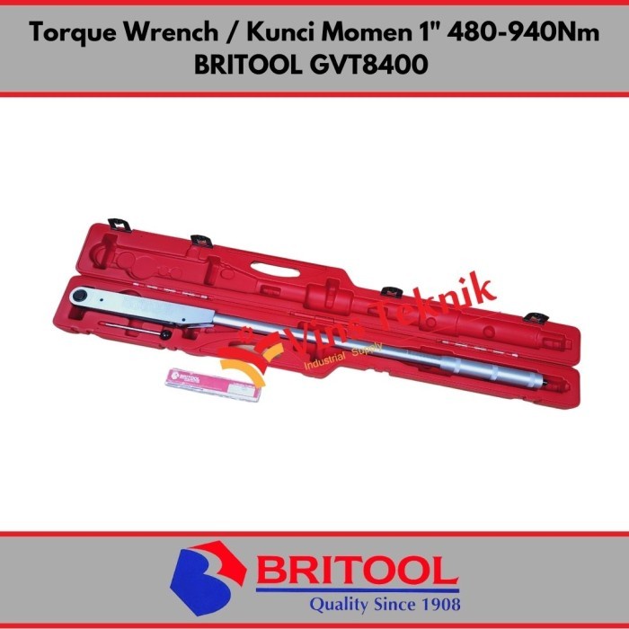 Kunci Momen Kunci Torsi 1 Inch Torque Wrench Gvt8400 Britool Gvt 8400