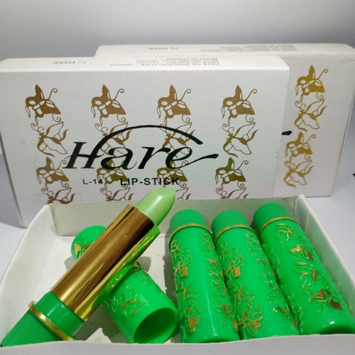 Lipstick Hare Arab BPOM Resmi ORIGINAL / Lipstik hijau arab ori