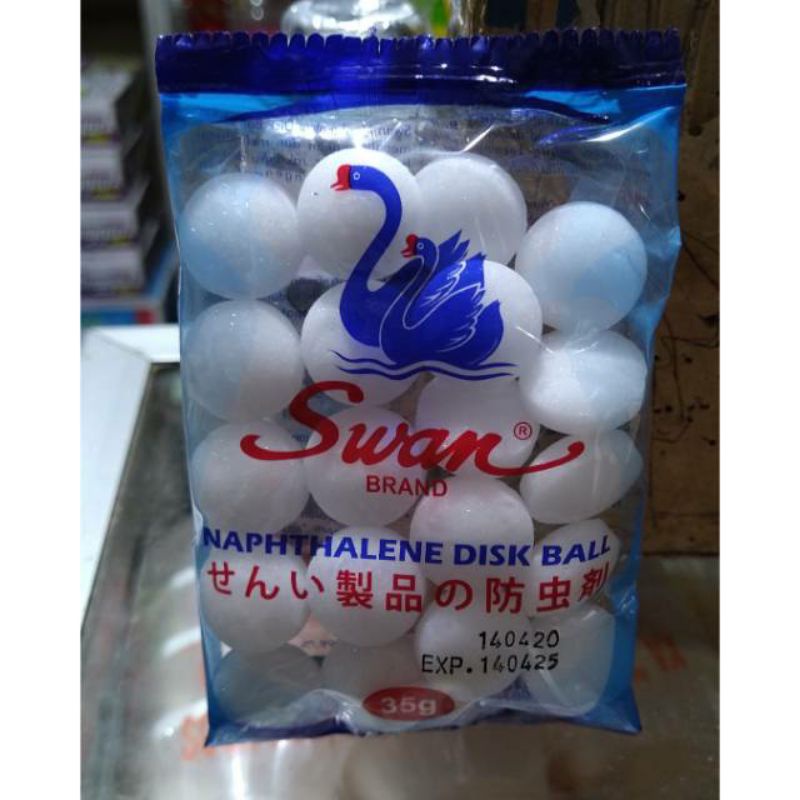 Kapur Barus Swan 35gr kamper champer naphthalene pewangi lemari baju