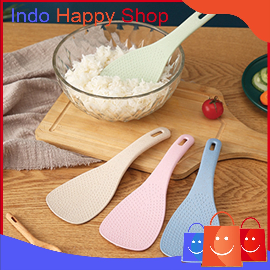 Sendok Centong Nasi Anti Lengket Bahan Wheat Straw Food Grade — 6