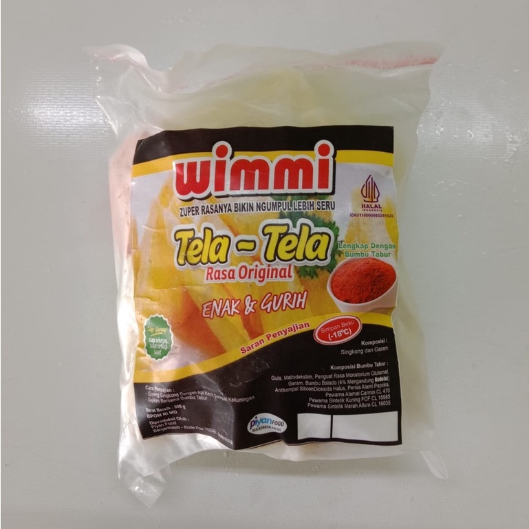 

WIMMI Singkong Tela Tela Rasa Original 500 gram dengan Bumbu Tabur