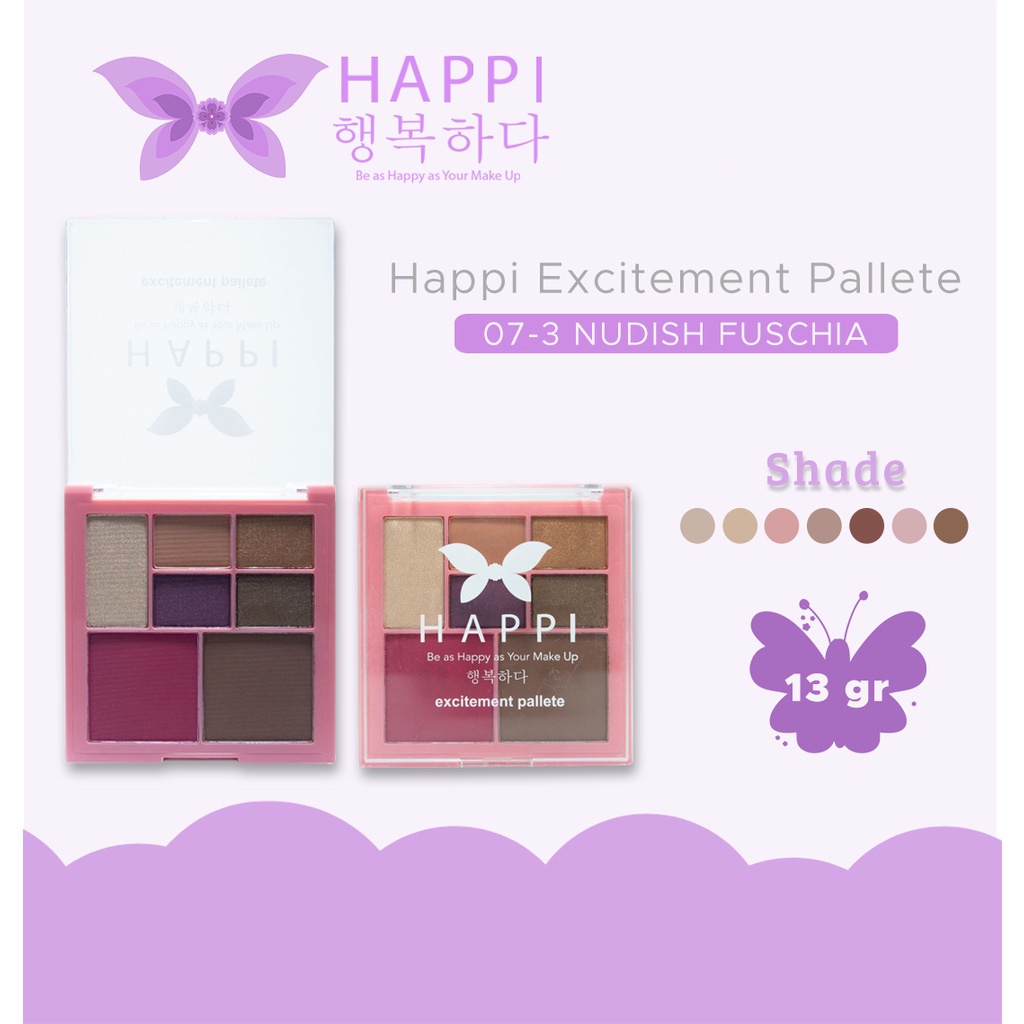 HAPPI Excitement Eyeshadow Pallete