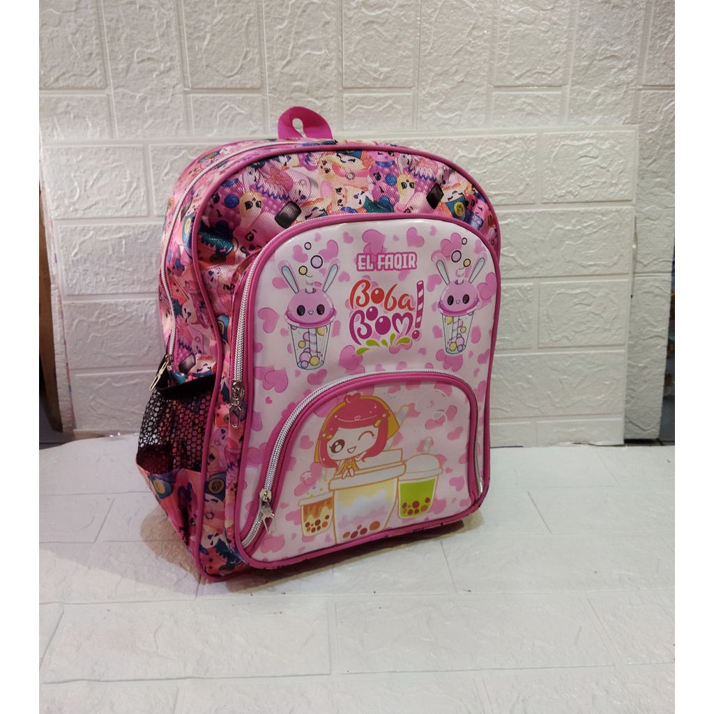 TAS RANSEL ANAK SEKOLAH PAUD TK SD FULL PRINTINGKARAKTER