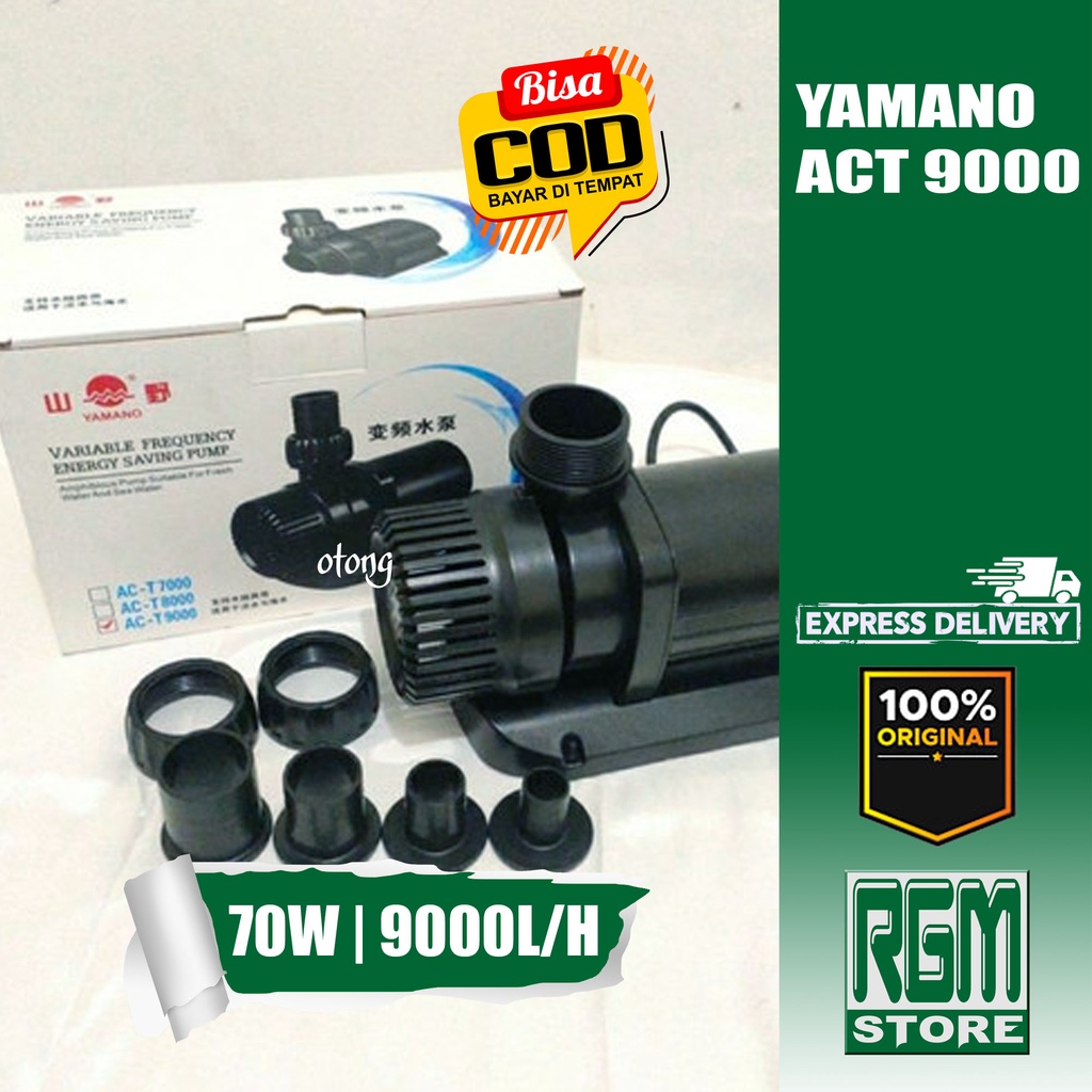 Yamano ACT 9000 act9000 mesin pompa celup kolam aquarium ikan