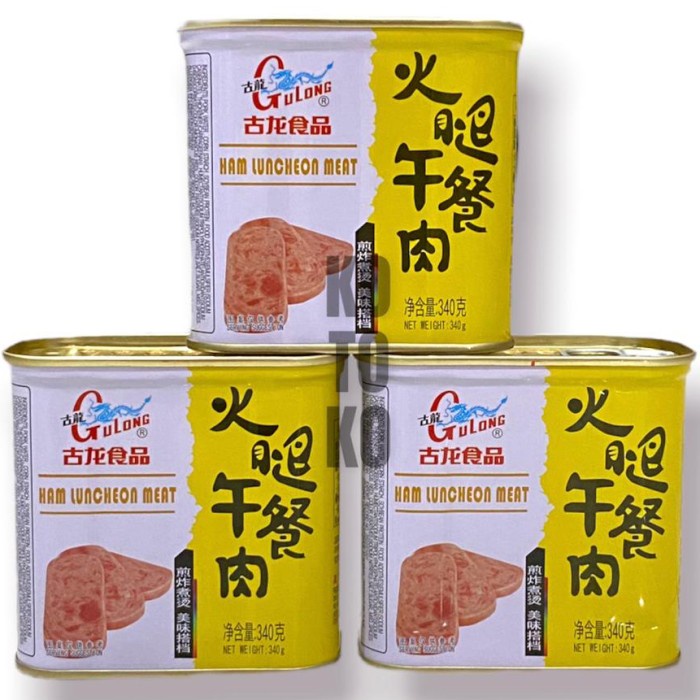

Widyatmogrosir - Gulong Ham Luncheon Meat / Daging Maling Gulong 340Gr