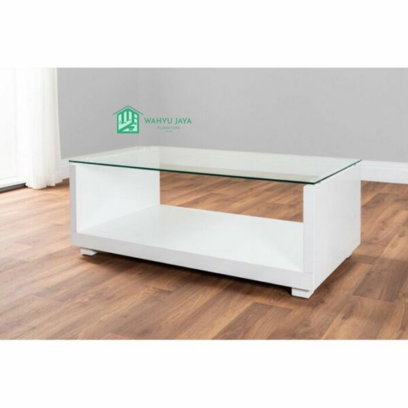 Meja Sofa Tamu Kaca