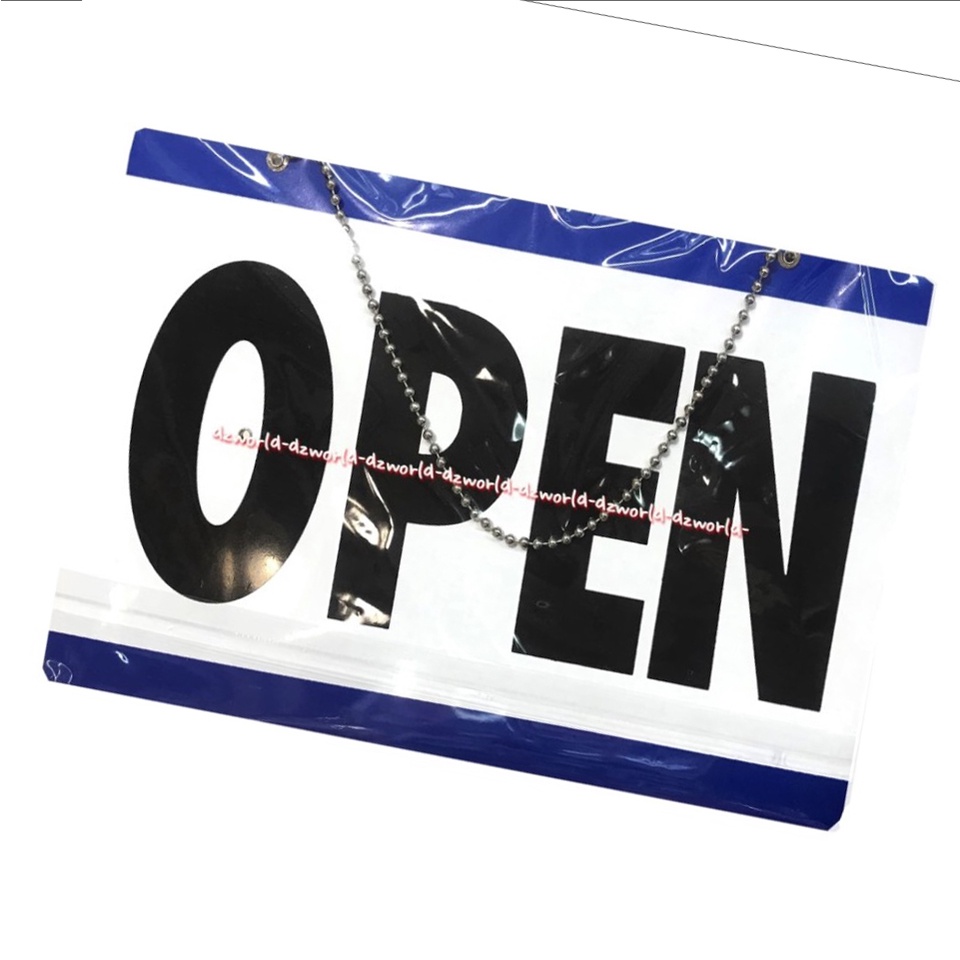 Open Gantungan Pintu Open Seng Label Open Store Buka Lebel Sign Board Opened Cocok Untuk Kios Toko Outlet